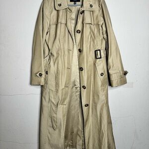 London fog trench coat